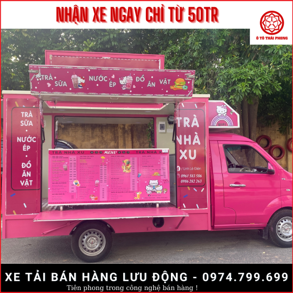Xe tải SRM T30 Bán Hàng Lưu Động