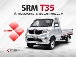 Xe Tải SRM T35 Thùng Lửng