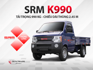Xe Tải SRM K990 Thùng Lửng