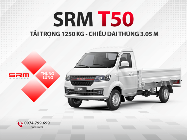 Xe tải SRM T50 Thùng Lửng