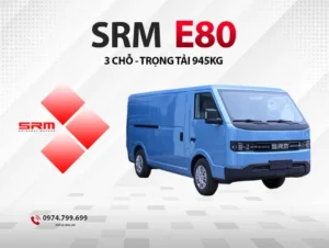 XE VAN ĐIỆN SRM E80